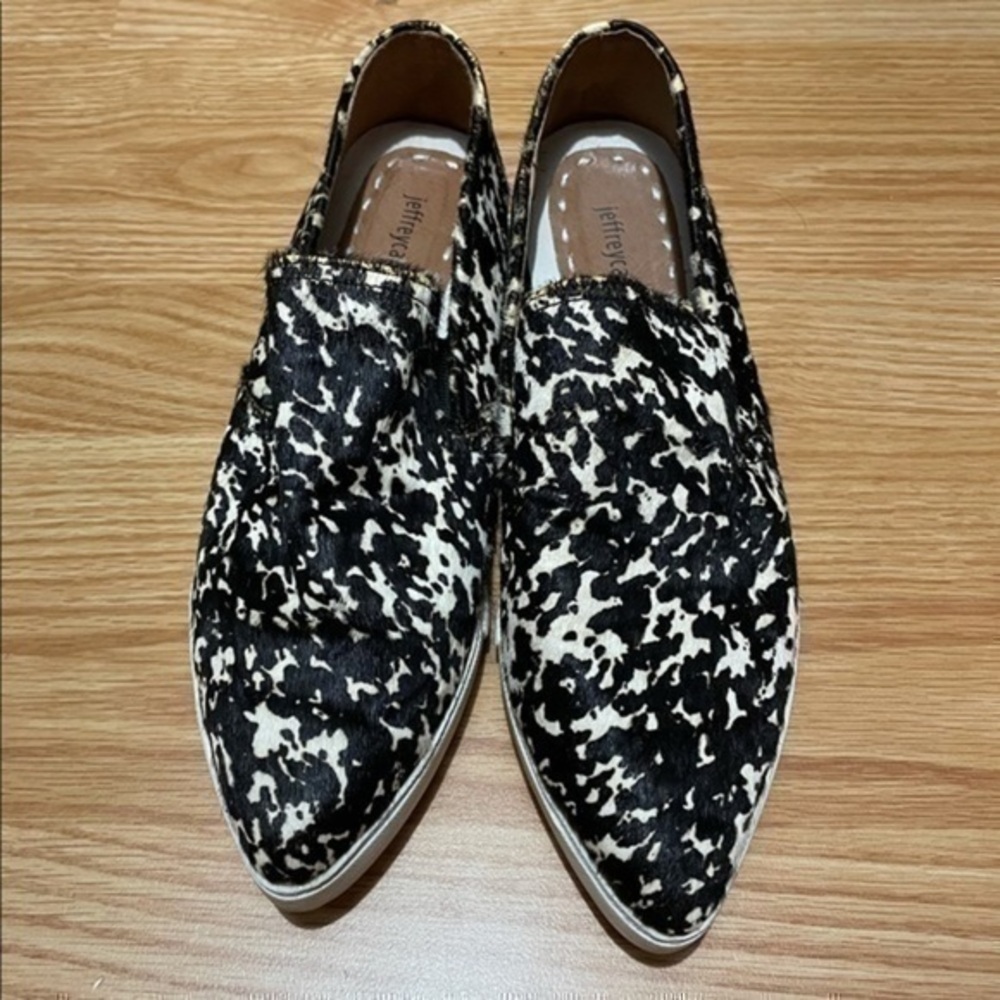 Jeffrey Campbell Marvey calf hair shoes